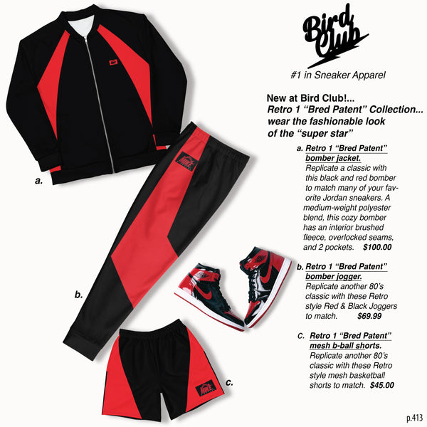 Red and Black Air Jordan sneaker shirts