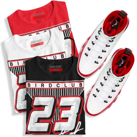 Sneaker Tees to match Air Jordan retro 9 Jordans