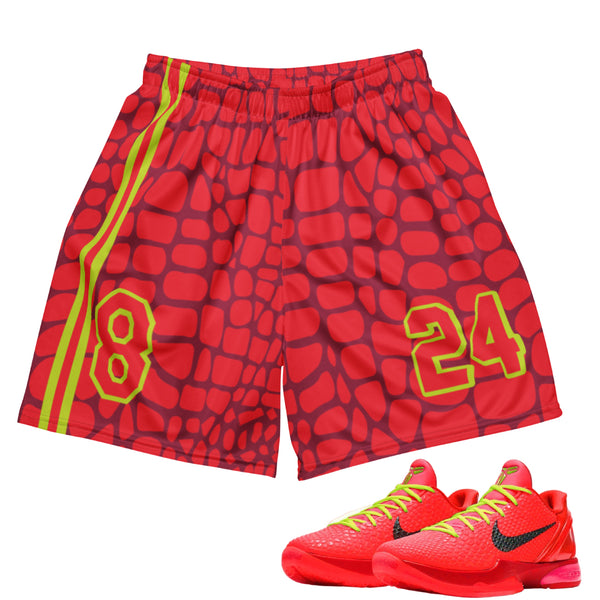 Basketball Shorts to match the Kobe Reverse Grinch sneakers