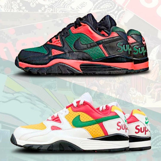 Supreme nike sneaker tees to match Air Jordan sneakers
