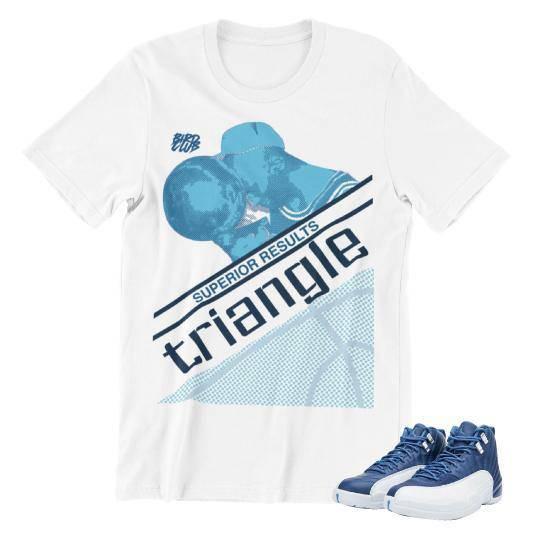 indigo blue jordan shirt