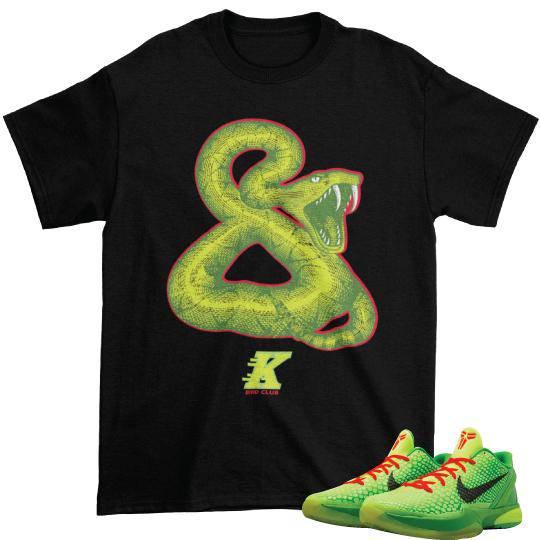 Kobe 6 Grinch Mamba Shirt