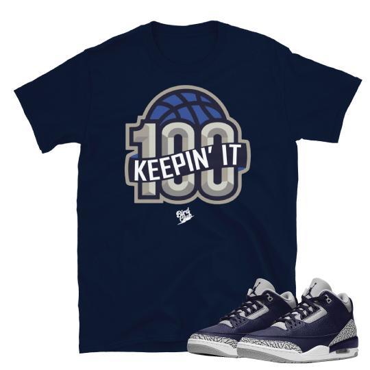 georgetown jordan 3 shirts