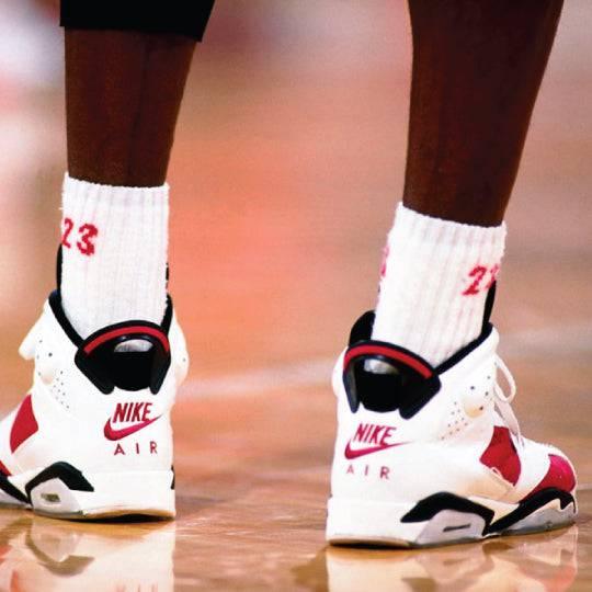 air jordan carmine socks