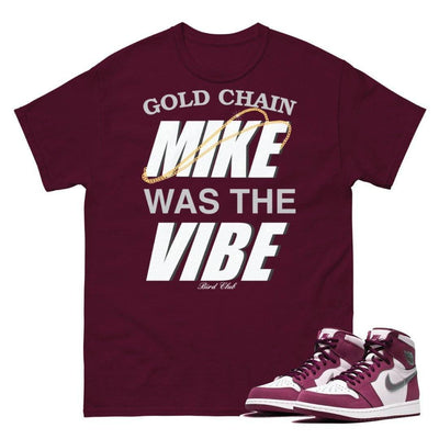 bordeaux color jordan shirt