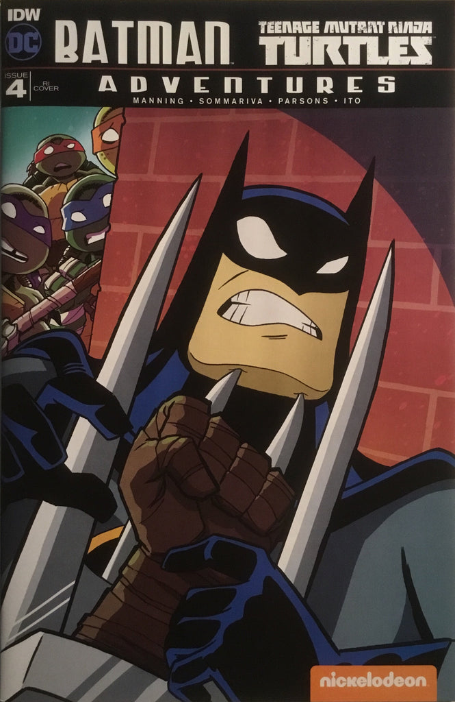 BATMAN / TMNT TEENAGE MUTANT NINJA TURTLES ADVENTURES # 4 (1:10 VARIAN –  Comics 'R' Us