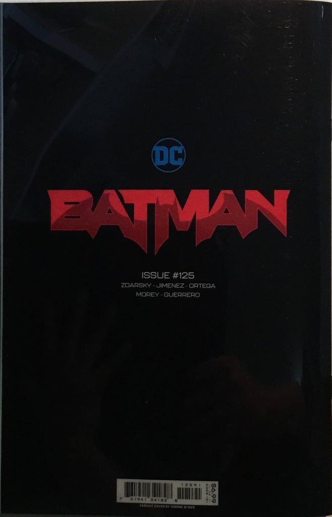 BATMAN (REBIRTH) #125 DI MEO ACETATE OVERLAY VARIANT COVER – Comics 'R' Us