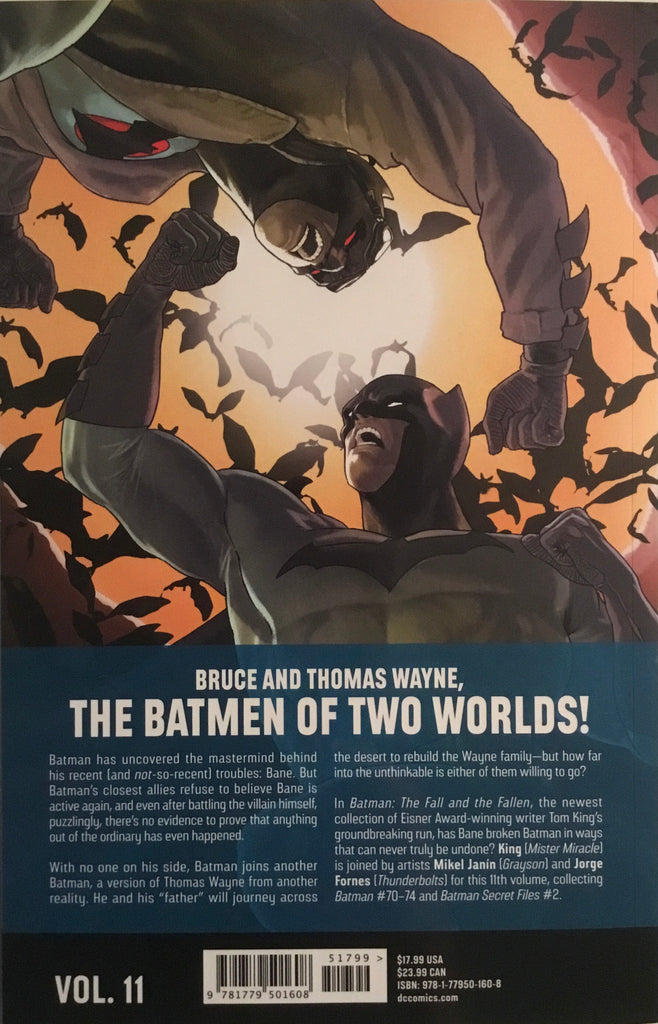 BATMAN (REBIRTH) VOL 11 THE FALL AND THE FALLEN GRAPHIC NOVEL – Comics 'R'  Us