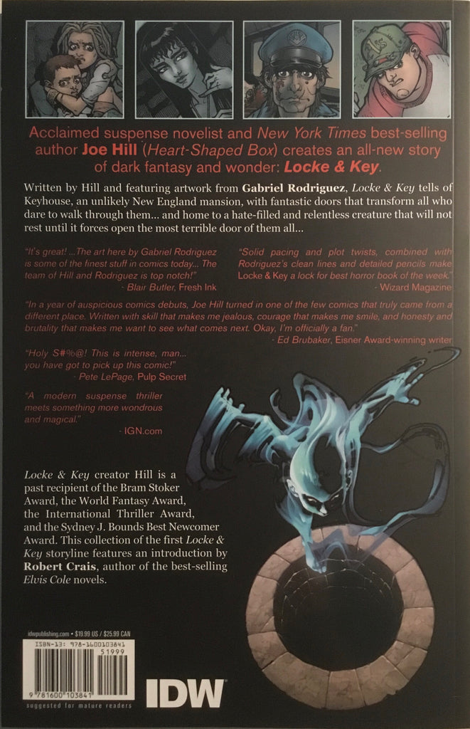 joe hill locke & key vol 1 welcome to lovecraft