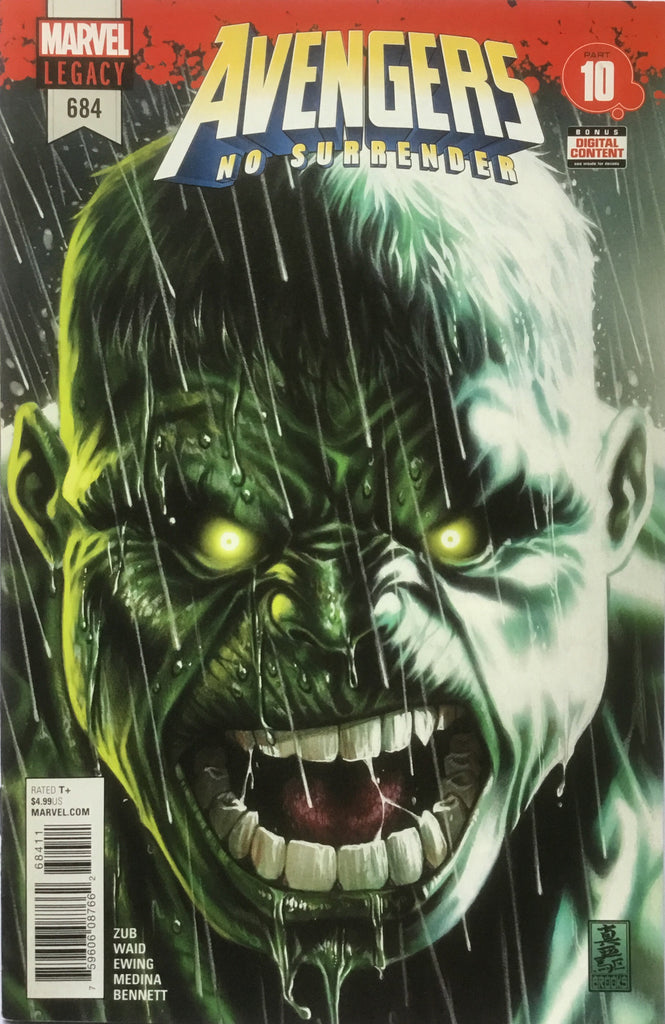 AVENGERS (2017-2018) # 684 FIRST APPEARANCE IMMORTAL HULK – Comics 'R' Us