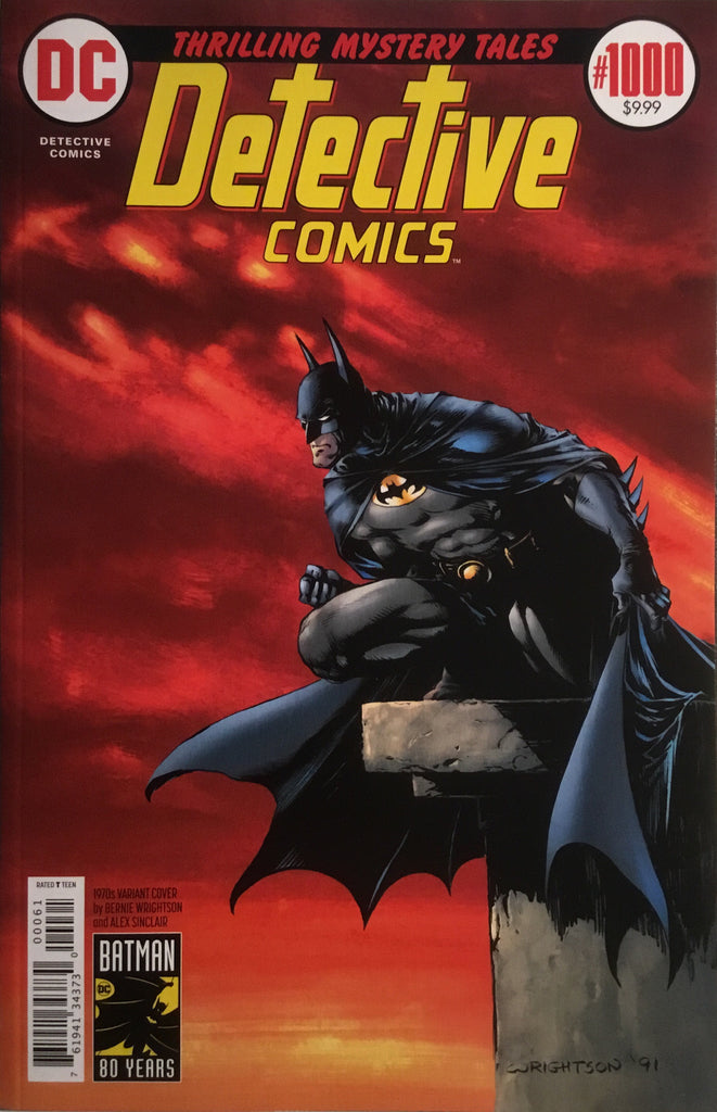 DETECTIVE COMICS #1000 WRIGHTSON 1970'S VARIANT COVER – Comics 'R' Us