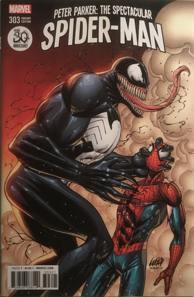 PETER PARKER THE SPECTACULAR SPIDER-MAN (2017-) # 303 VENOM 30TH ANNIV –  Comics 'R' Us