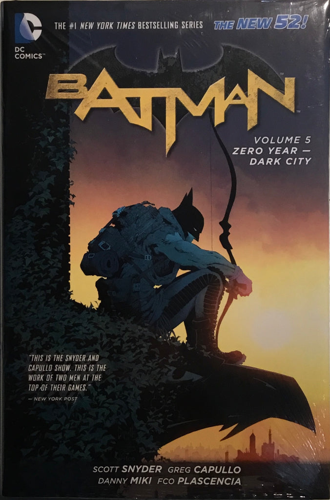 BATMAN (NEW 52) VOL 5 ZERO YEAR - DARK CITY HARDCOVER GRAPHIC NOVEL –  Comics 'R' Us