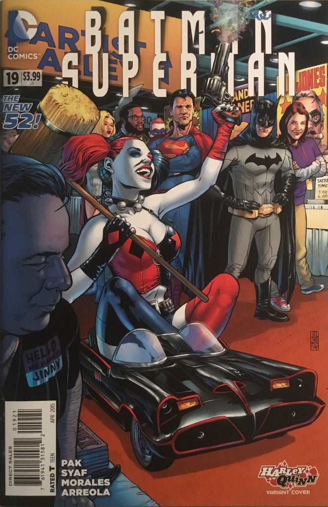 BATMAN / SUPERMAN (NEW 52) #19 HARLEY QUINN VARIANT COVER – Comics 'R' Us