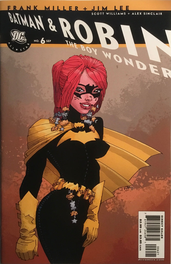 ALL STAR BATMAN AND ROBIN # 6 MILLER BATGIRL 1:10 VARIANT COVER – Comics  'R' Us