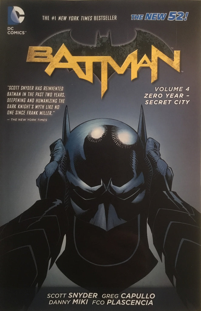 batman vol 4 zero year secret city the new 52