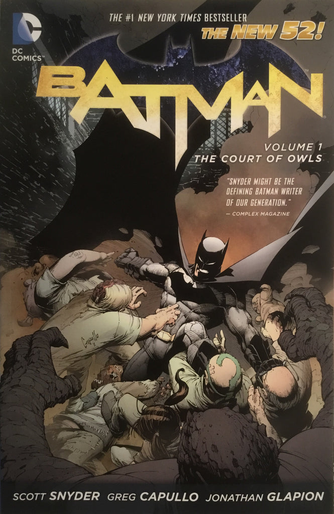 BATMAN (NEW 52) VOL 01 THE COURT OF OWLS GRAPHIC NOVEL – Comics 'R' Us