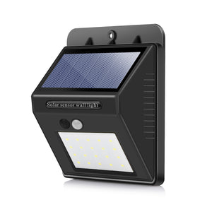 20 led solar motion sensor light