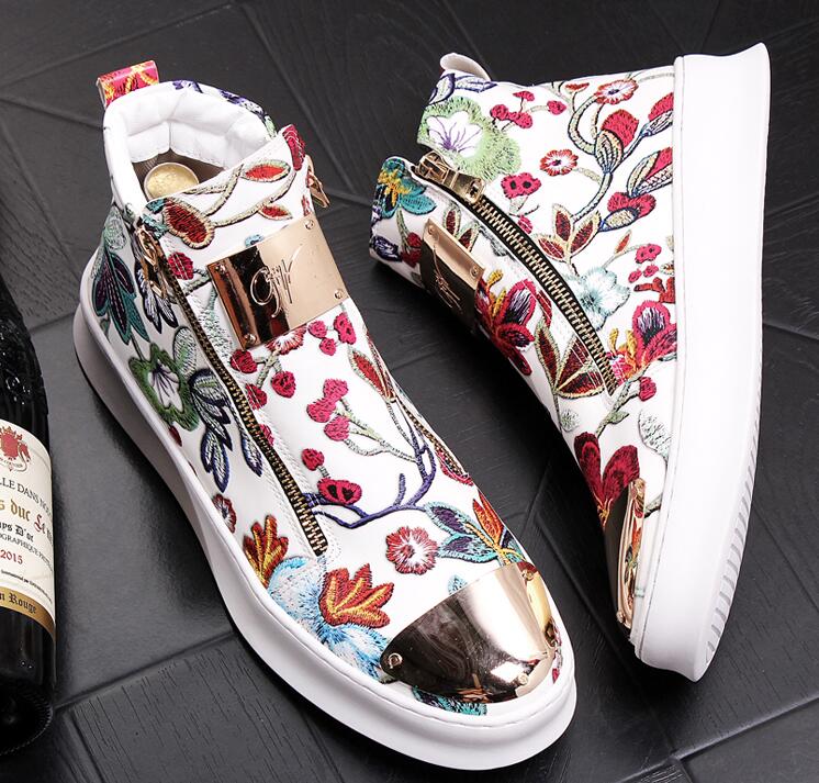 flower shoes mens