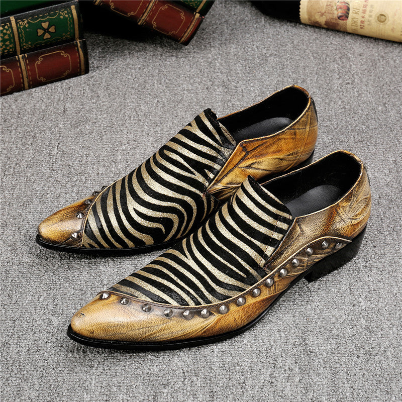 tiger pattern shoes