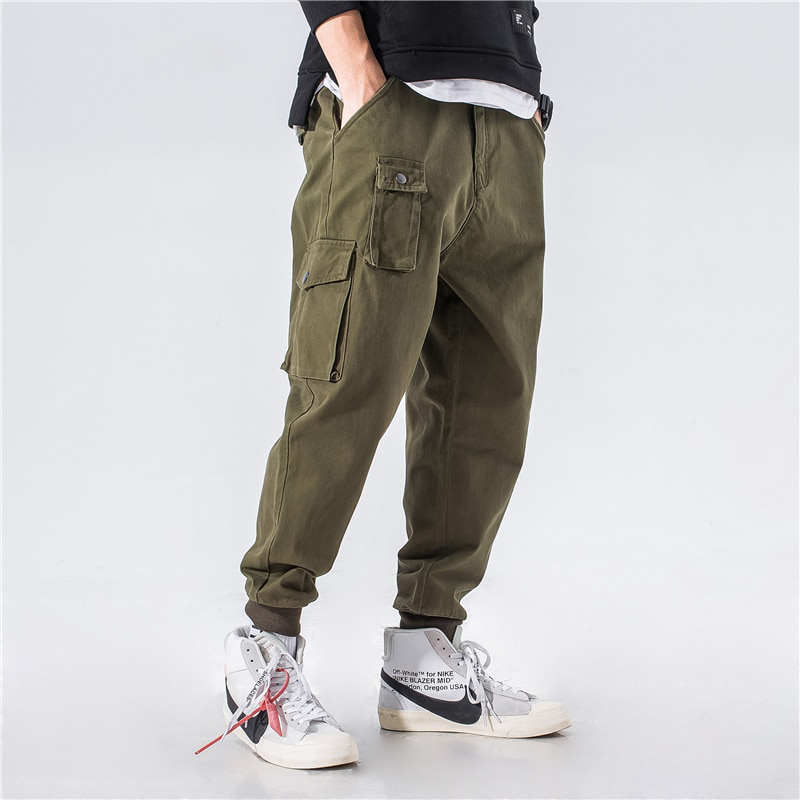 cargo jogger pants mens