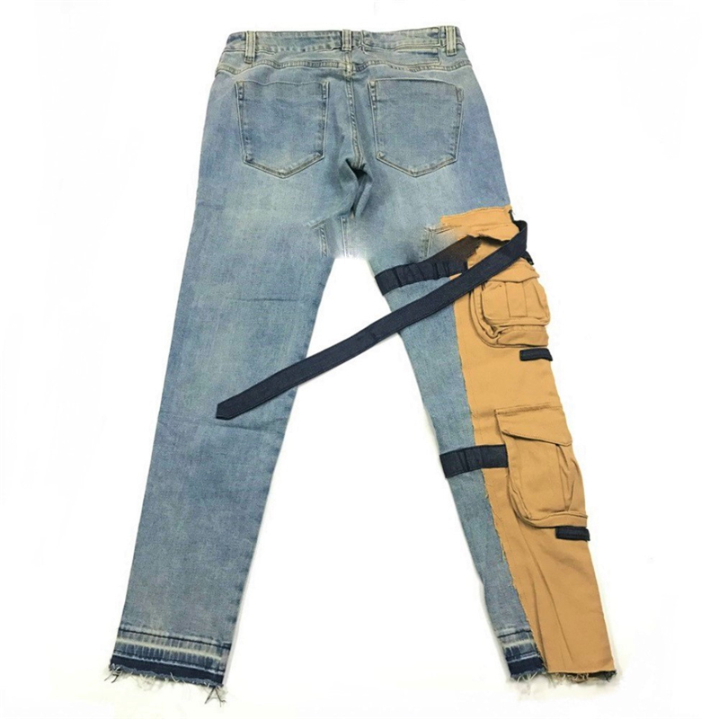 patch work jeans for mens