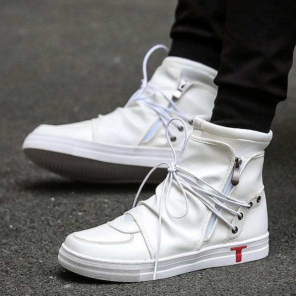 stylish high top sneakers