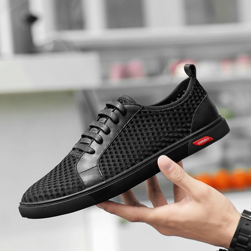 mens mesh casual shoes