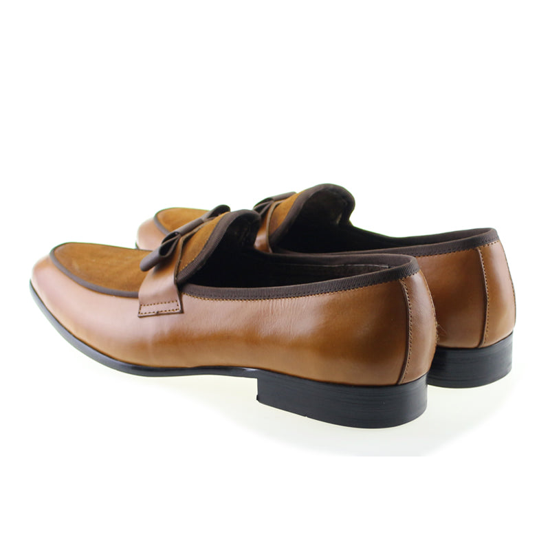 mens bow tie loafers