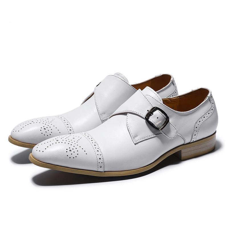 formal shoes white