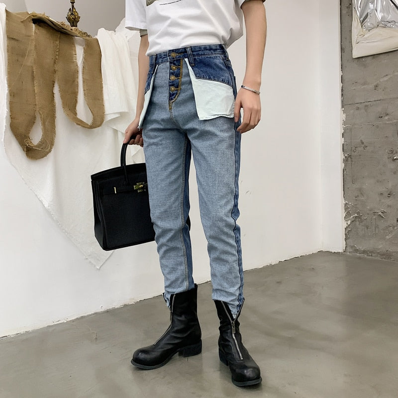 lined cargo jeans