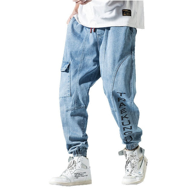 Baggy Loose Fit Jogger Style With Side Pockets Style Men Jeans Fanfreakz