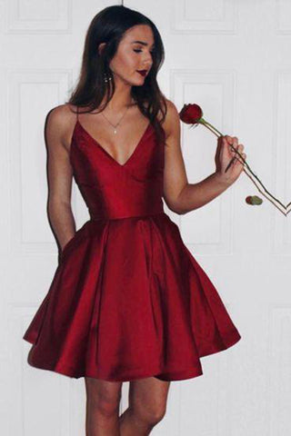 cute red dresses for prom