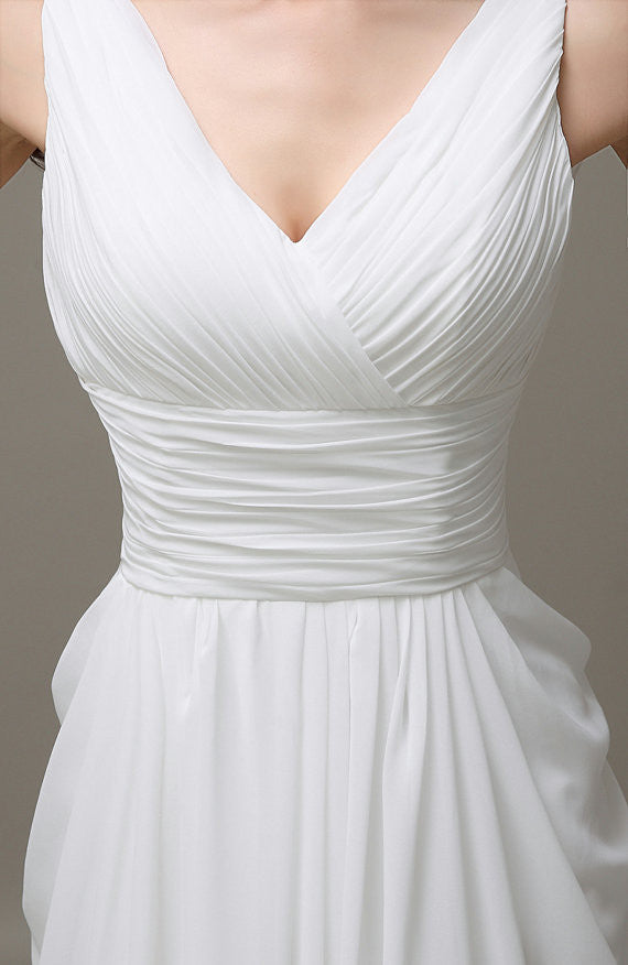 empire waist greek goddess wedding dresses