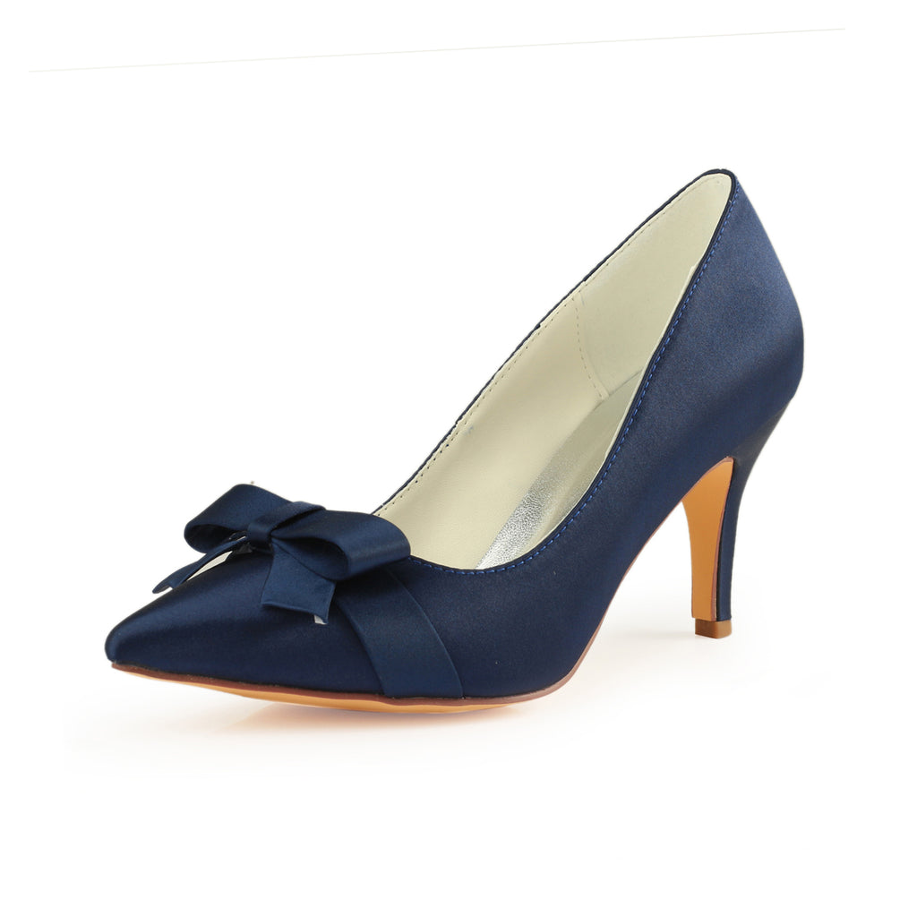 dark blue formal shoes