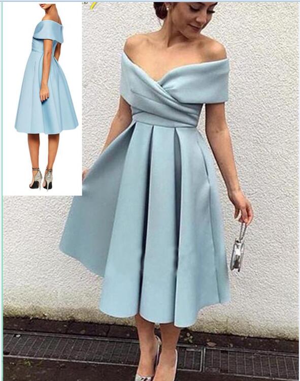 Elegant Knee Length Prom Dresses,Vintage Short Homecoming Dresses ...