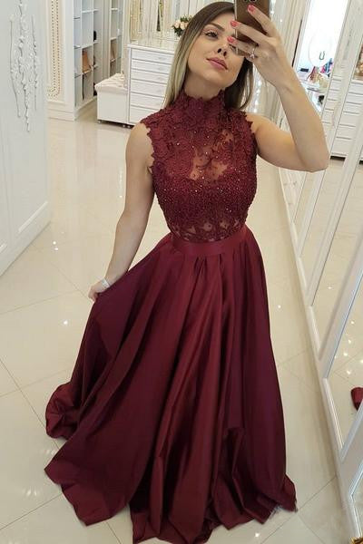 cheap burgundy prom dresses