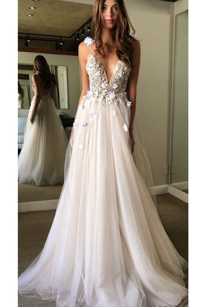 Great V Neck Wedding Dresses  Check it out now 