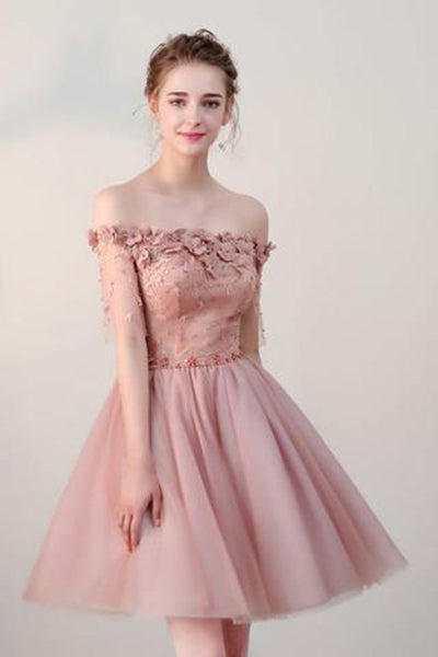 cheap pink prom dresses