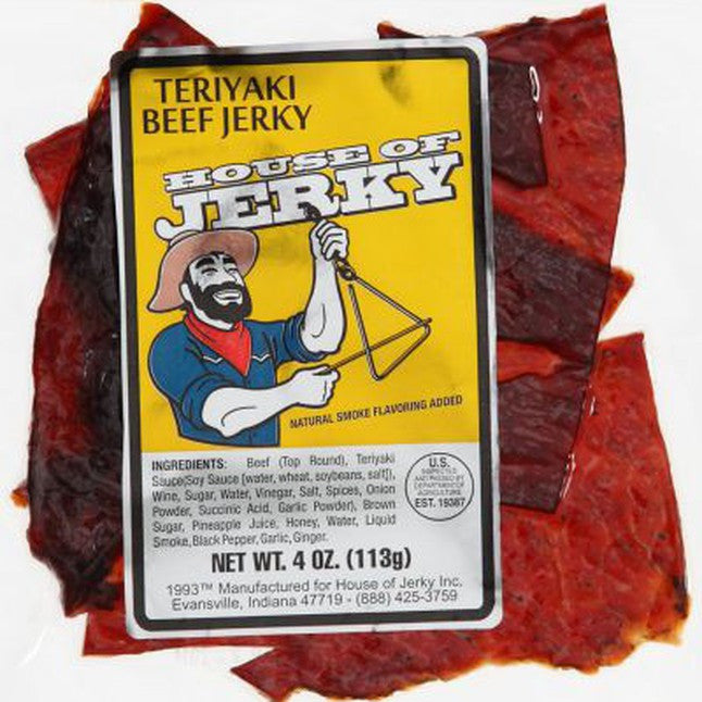 Teriyaki Beef Jerky – Gulf Coast House Of Jerky