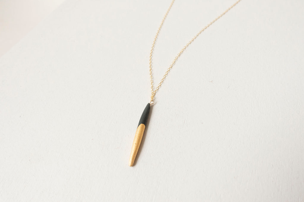 Porcupine Quill Fringe Necklace — Astali Jewelry