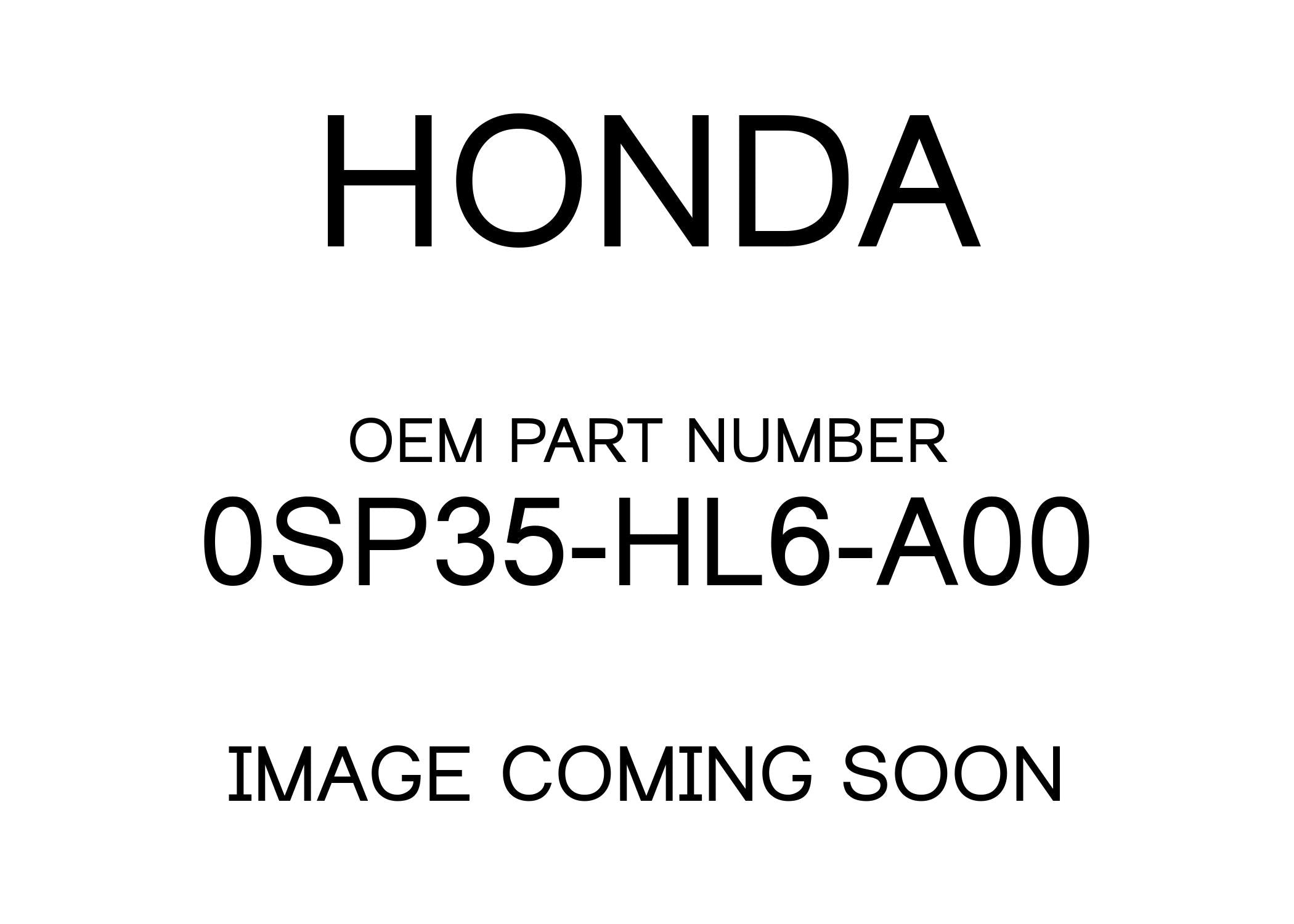 Honda 0Sp35-Hl6-A00 Louis Powersports