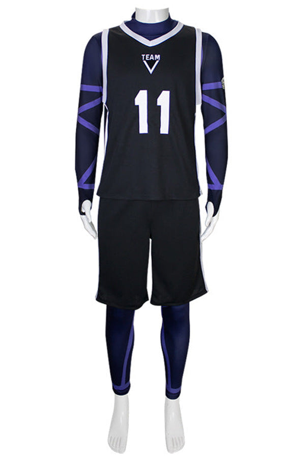 Blue Lock Black Jersey Cosplay Costume – Hallowitch Costumes