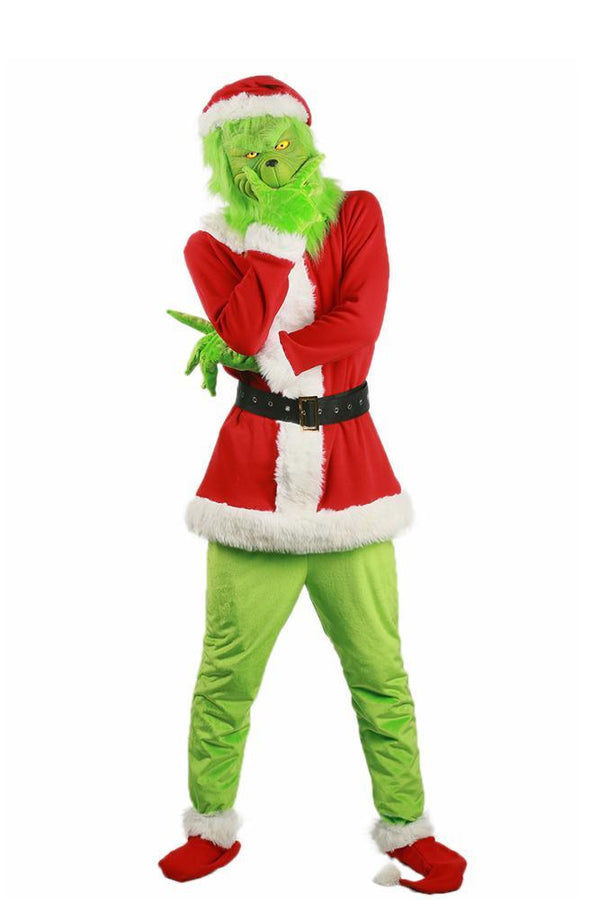 Grinch Costume Adult | Grinch Costume | Grinch Costume Santa Suit ...