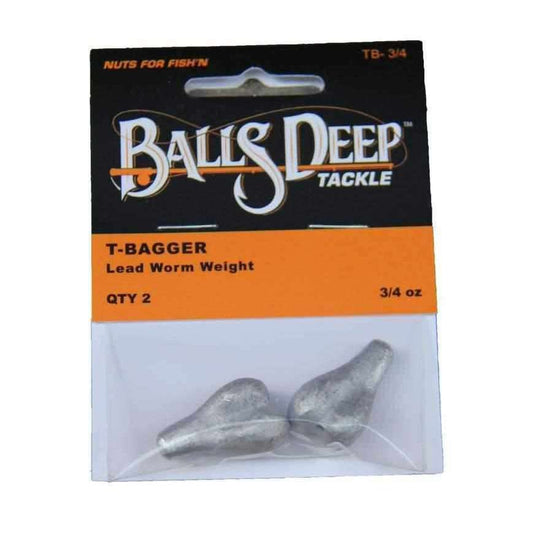 1 oz T-Baggers - 6 Pack of Worm Weights