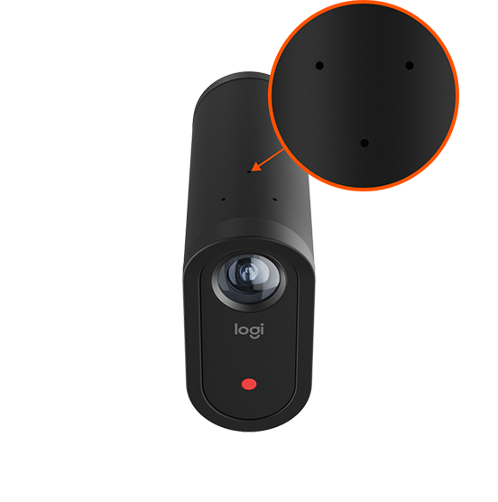 configure mevo app for external microphone