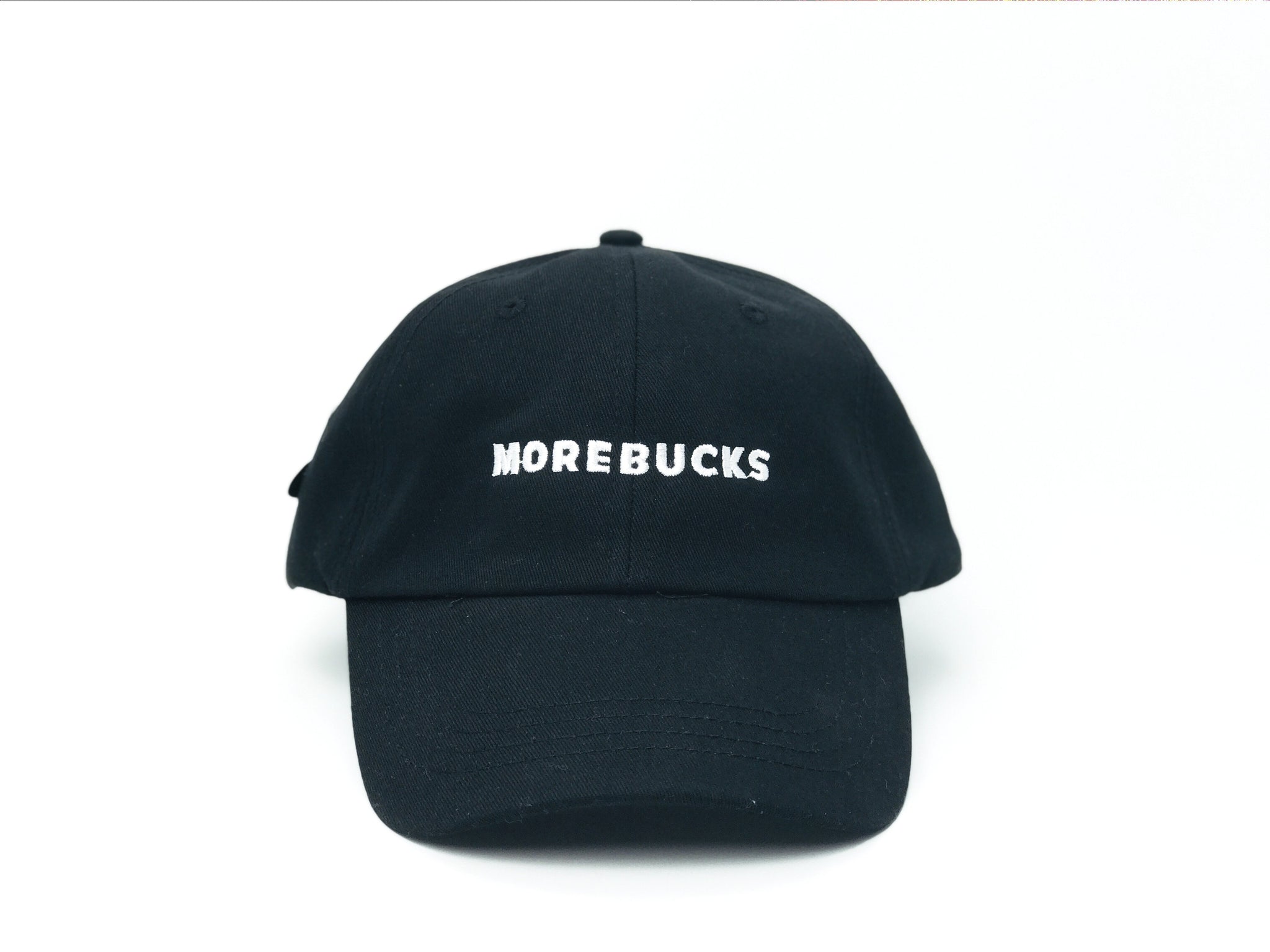 Morebucks Dad Hat – CROWN + BRIM