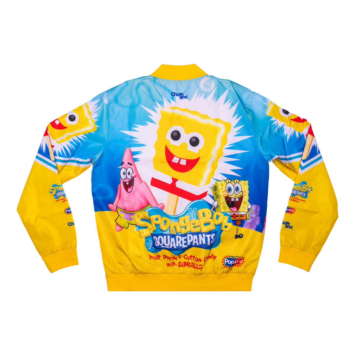 SpongeBob x Popsicle Yellow Fanimation Jacket – Chalk Line Apparel