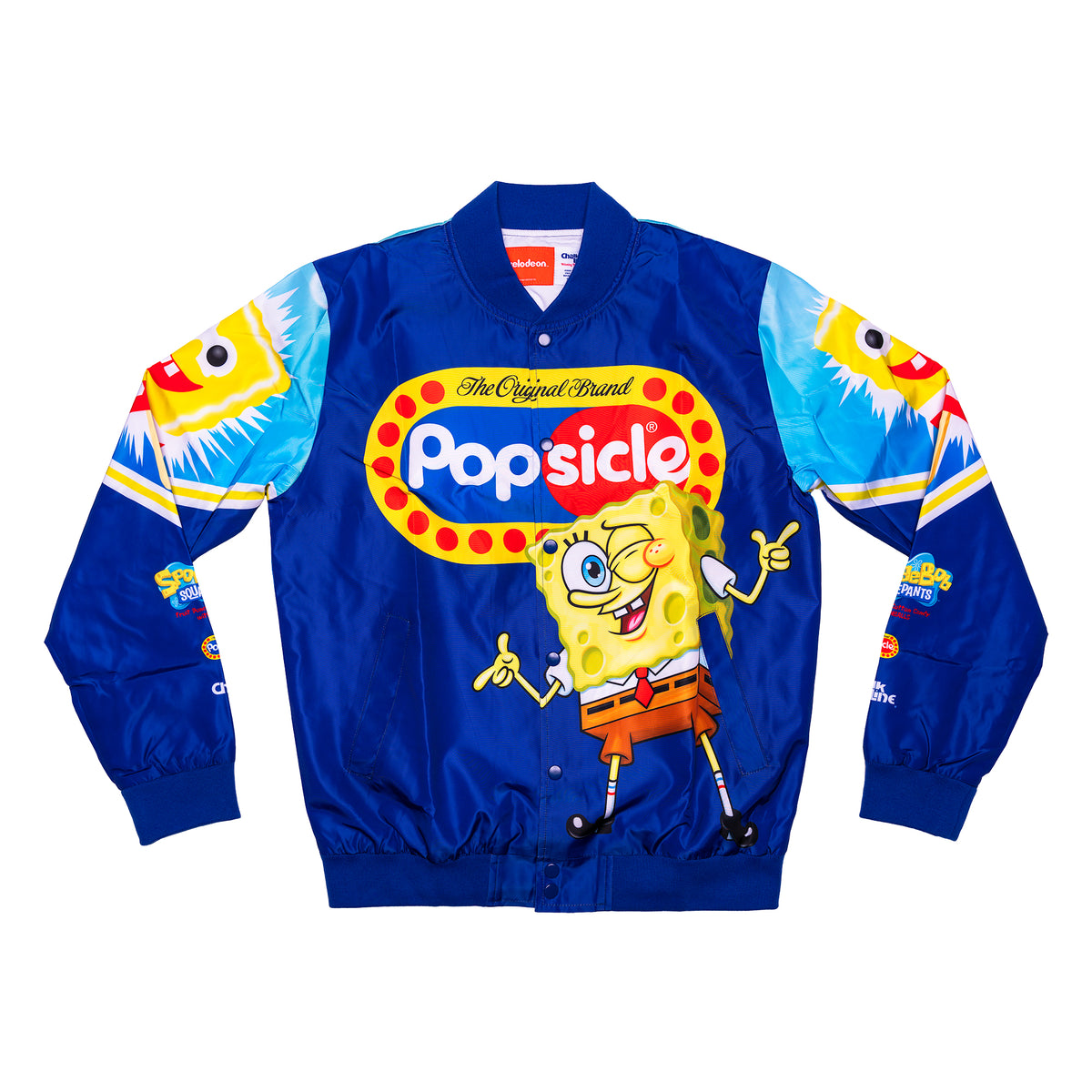 SpongeBob x Popsicle Blue Fanimation Jacket – Chalk Line Apparel