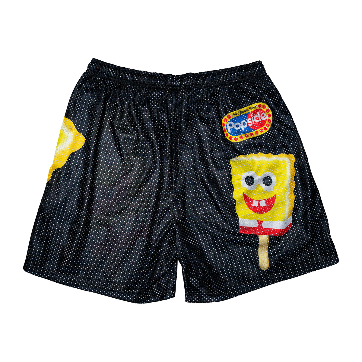 SpongeBob x Popsicle Black Logo Shorts – Chalk Line Apparel
